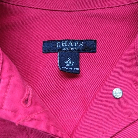 Lisa Left Eye Lopez Custom Cotton Button Down Jacket in Fuschia & Gold Sz Sm NWT - Picture 9 of 11